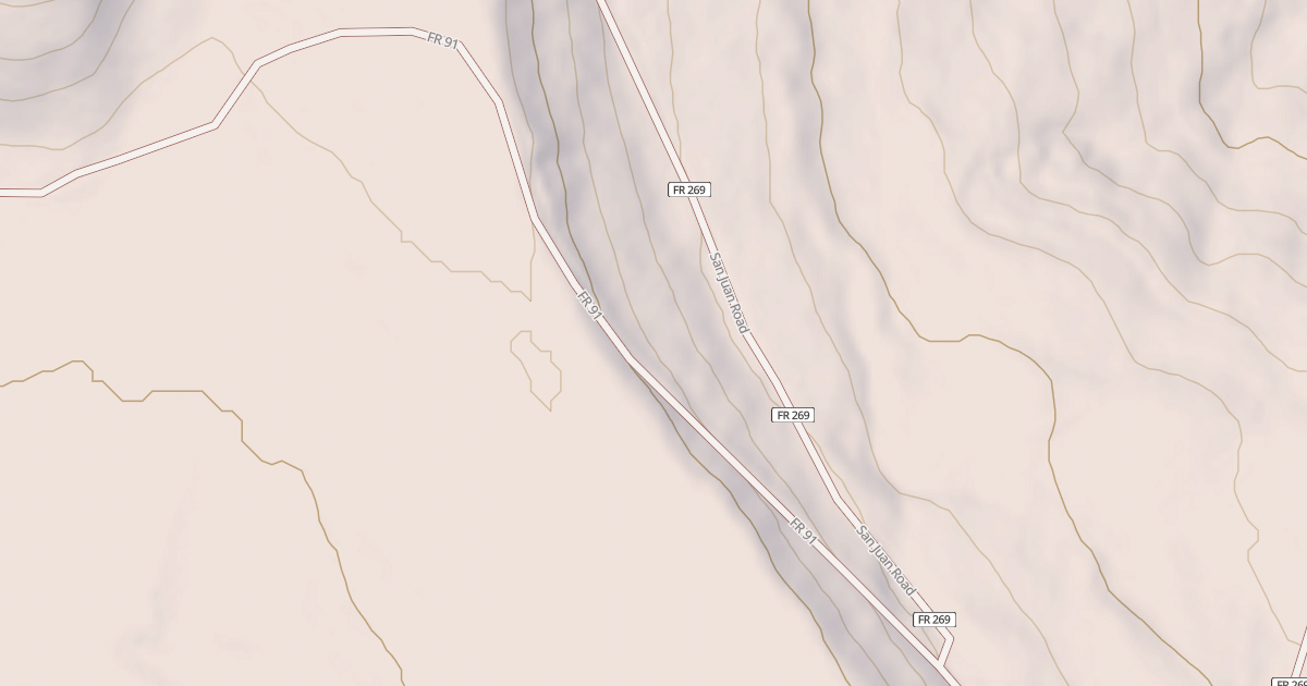 Map preview of SAN PEDRO MOUNTAIN