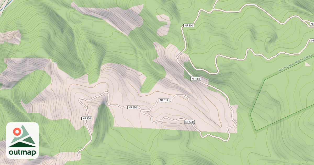 Map of AKER/ACK T.S.