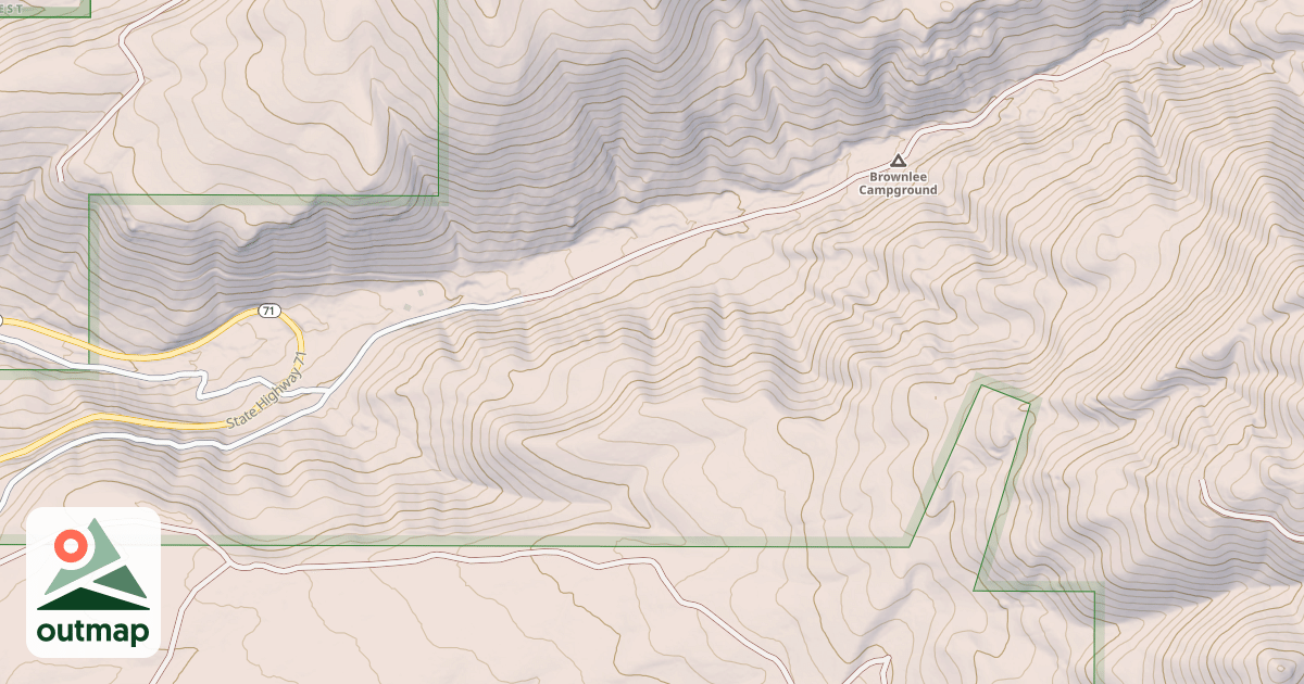 Map of HOMESTAKE