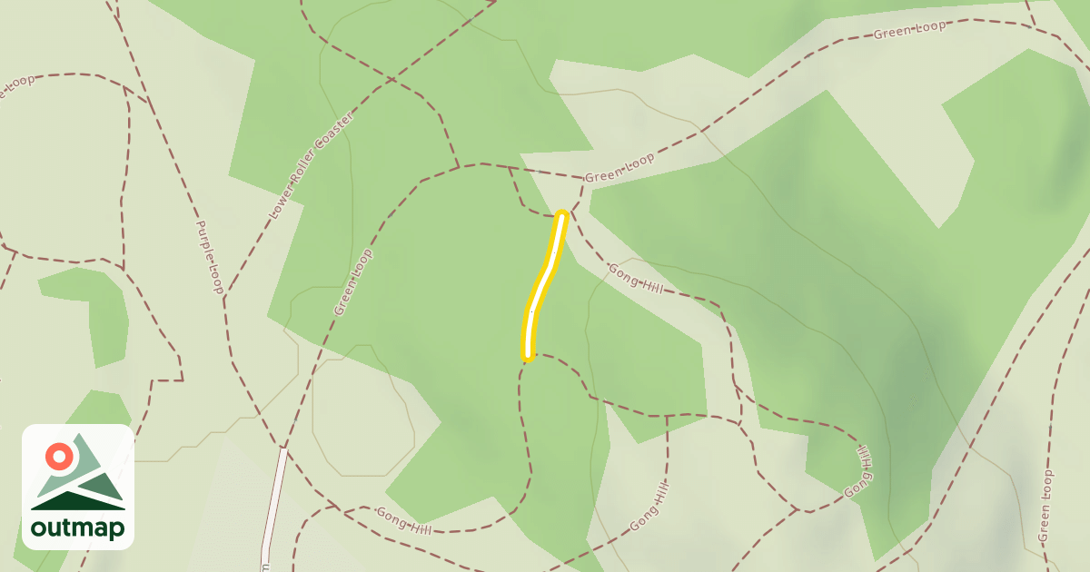 Map of Gong Hill