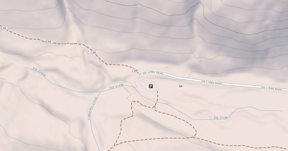 Map preview of ELK CR DISPERSED E