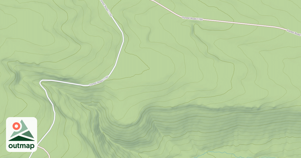 Map of USFS Motor Vehicle Use Map Roads {2F270EDF-7FC5-4710-945D-4F8CE59168E2}