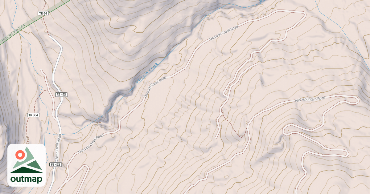 Map of DARROCH CREEK