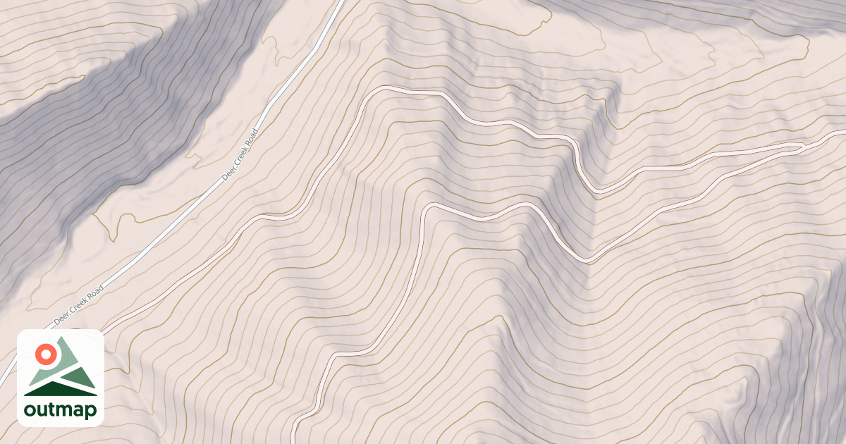 Map of CROMIE (AKA CRONIE) CREEK