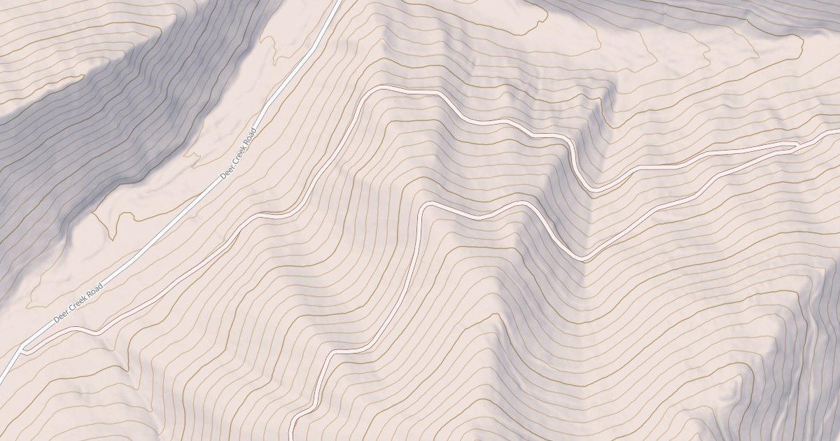 Map preview of CROMIE (AKA CRONIE) CREEK