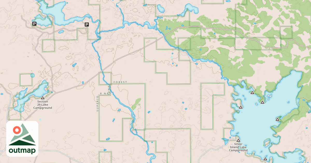 Map of LAKE 29 EAST