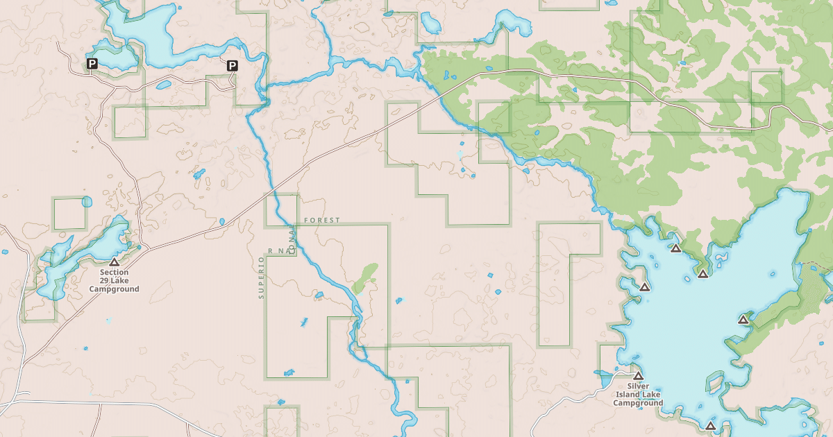 Map preview of LAKE 29 EAST