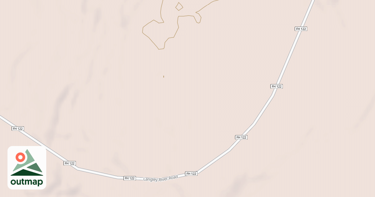 Map of LANGLEY SPUR J