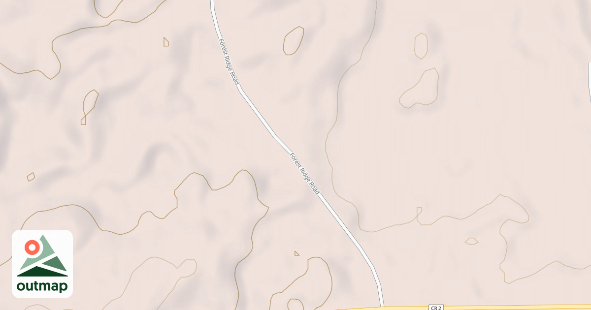 Map of Pine Center Trail