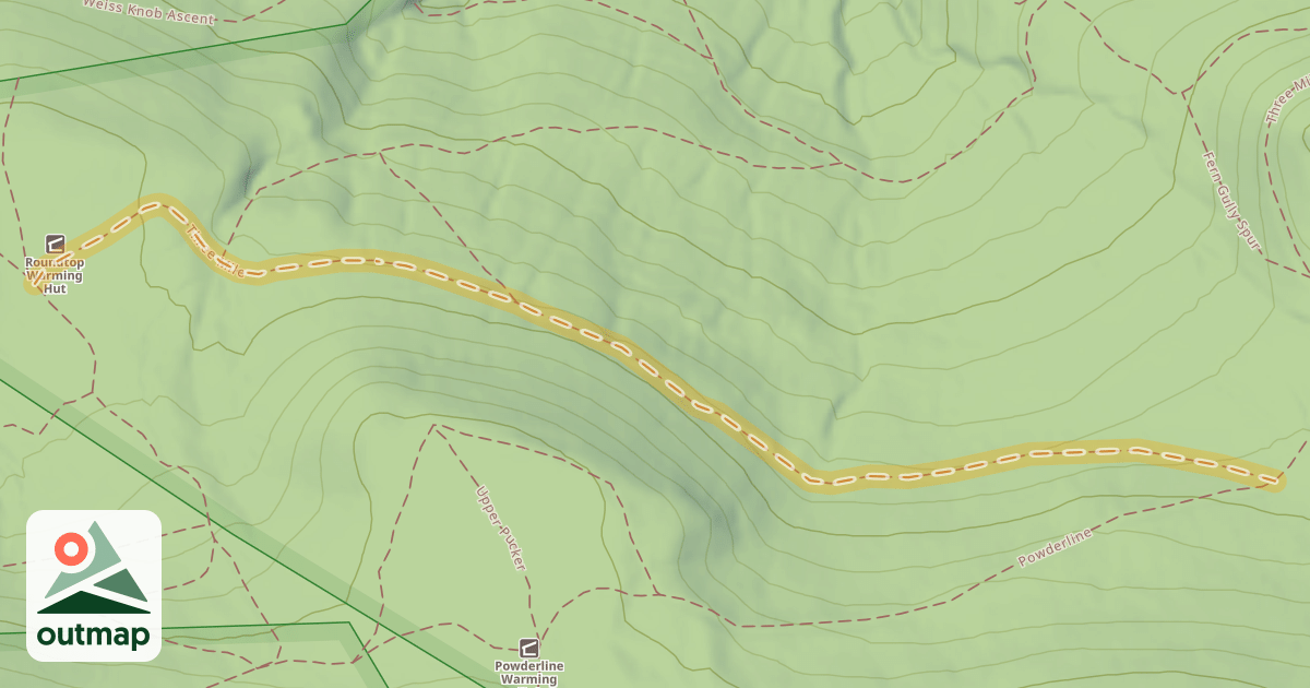 Map of Three Mile