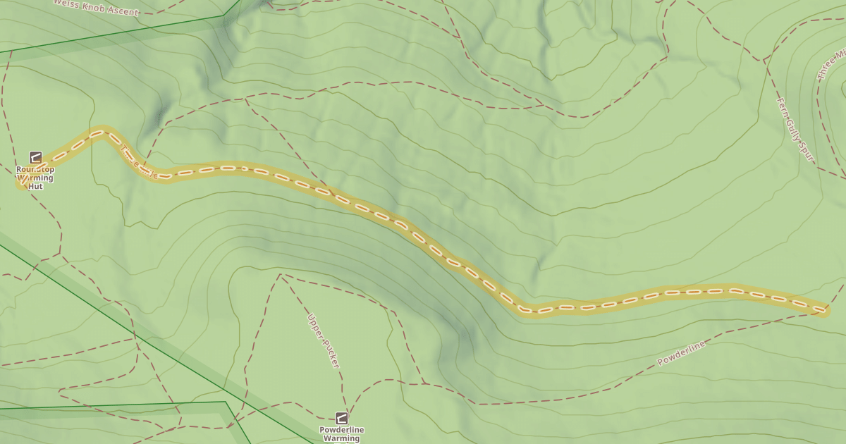 Map preview of Three Mile