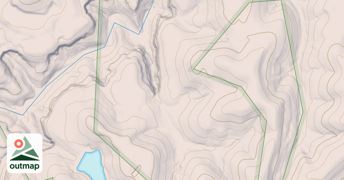 Map of POND RIDGE