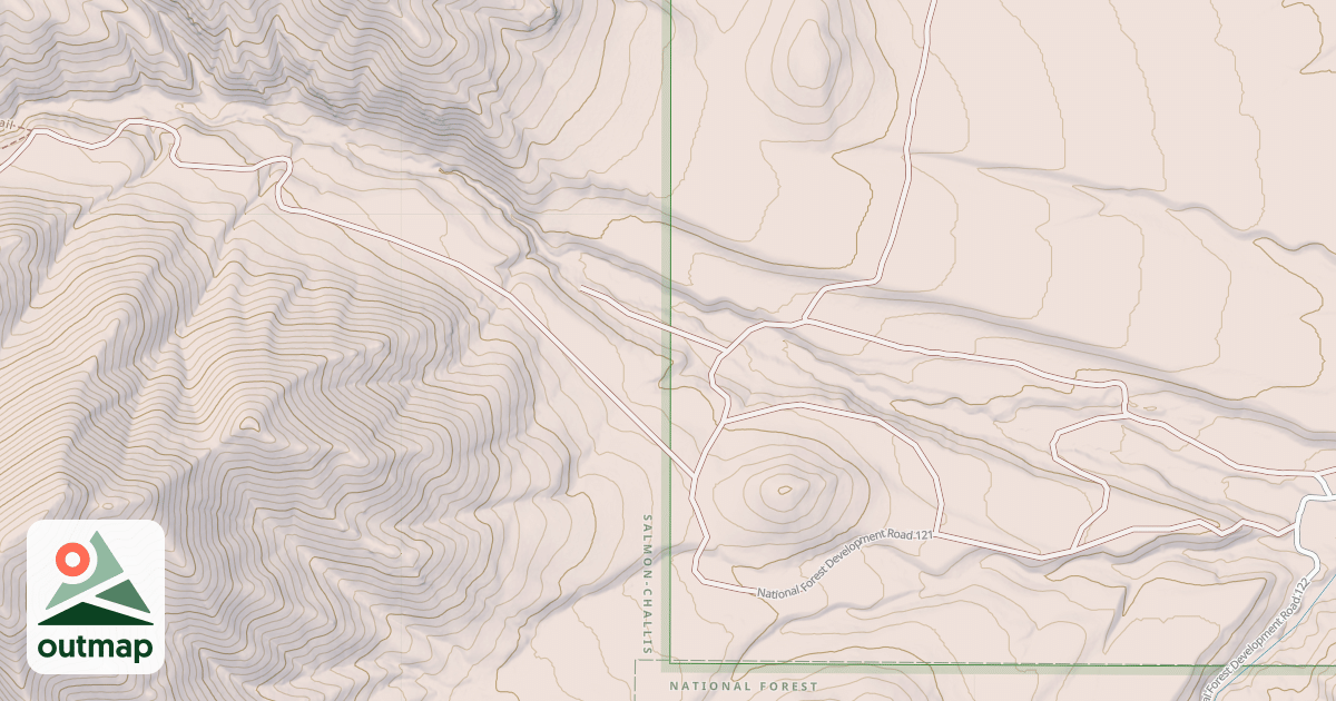 Map of BIG CREEK