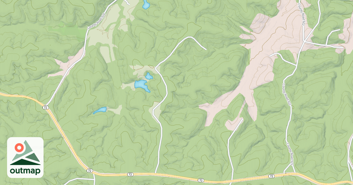 Map of JOHNSON BRANCH