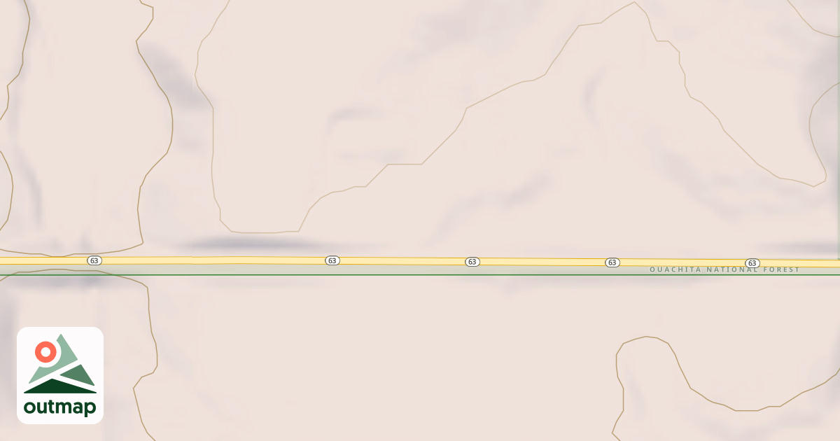 Map of BIG CEDAR WORK CENTER