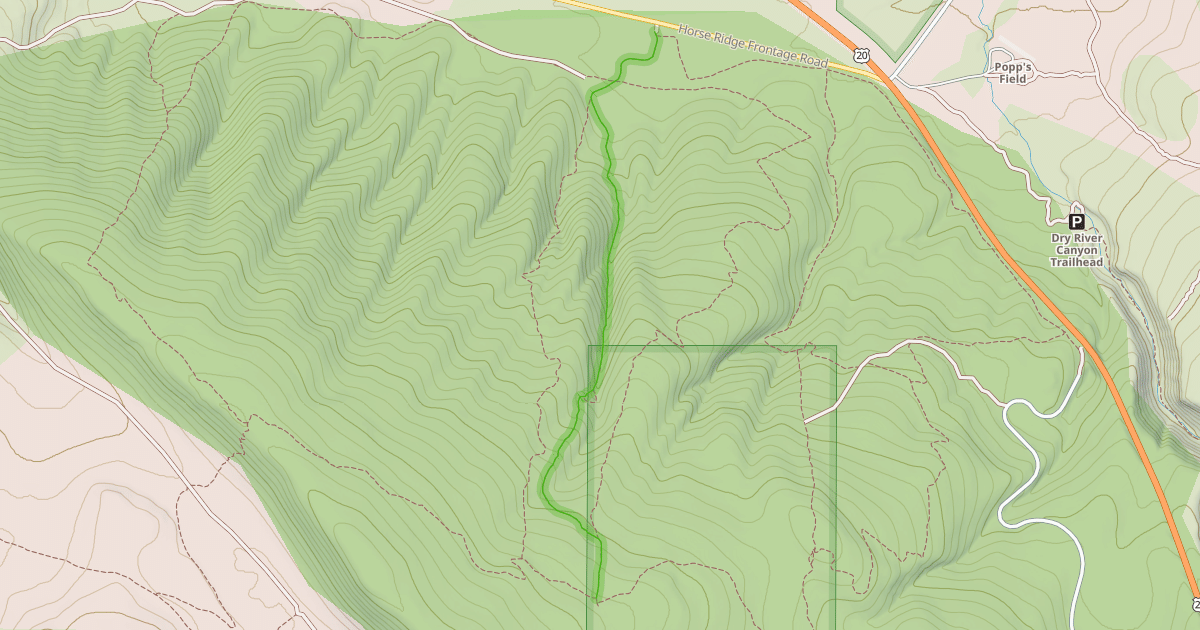 Map preview of Sand Canyon