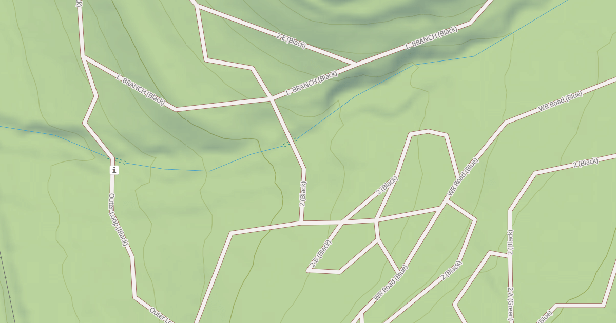 Map preview of Rock Run ATV Trails