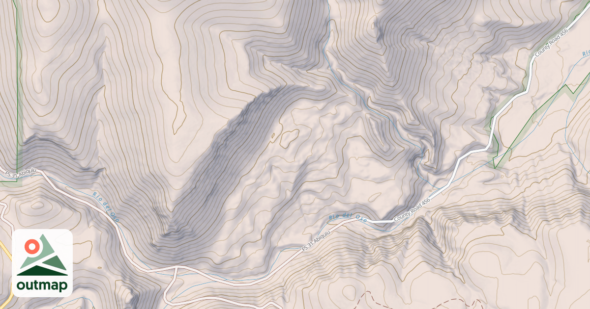 Map of ABIQUIU