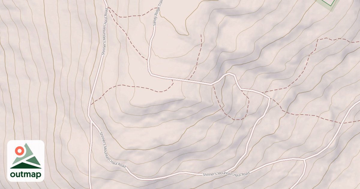 Map of Michaux State Forest – Snowmobile Trail System (Southern)