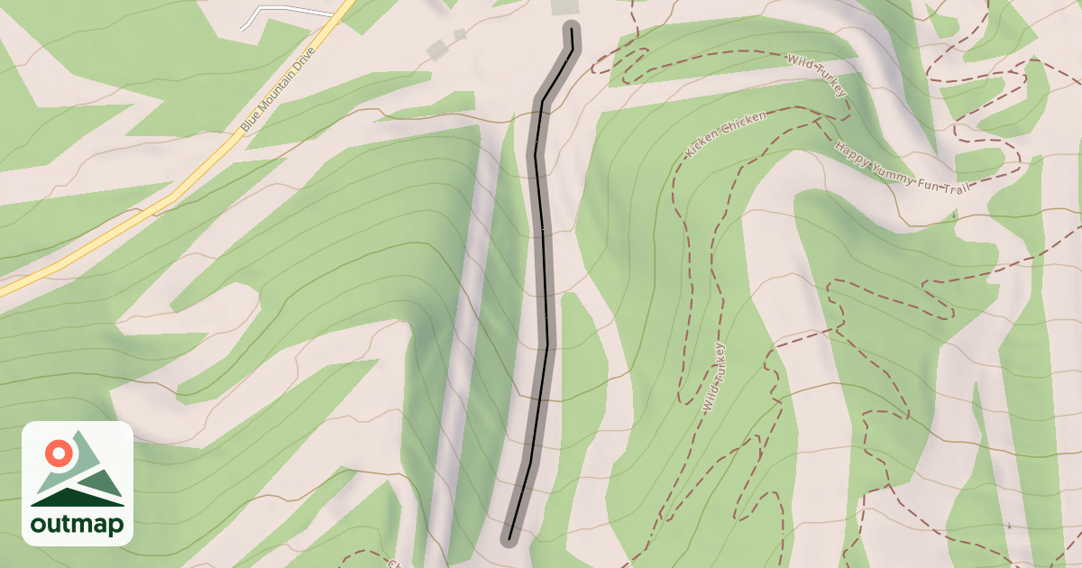 Map of Lower Main Street