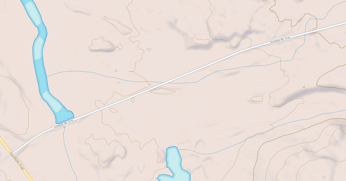 Map preview of CUCUMBER LAKE