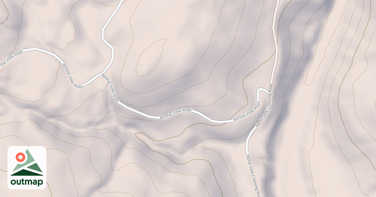 Map of BONNIE VIEW
