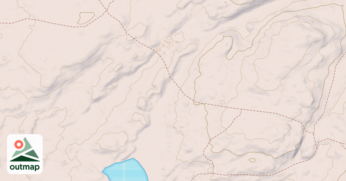 Map of Crystal Lake Trail