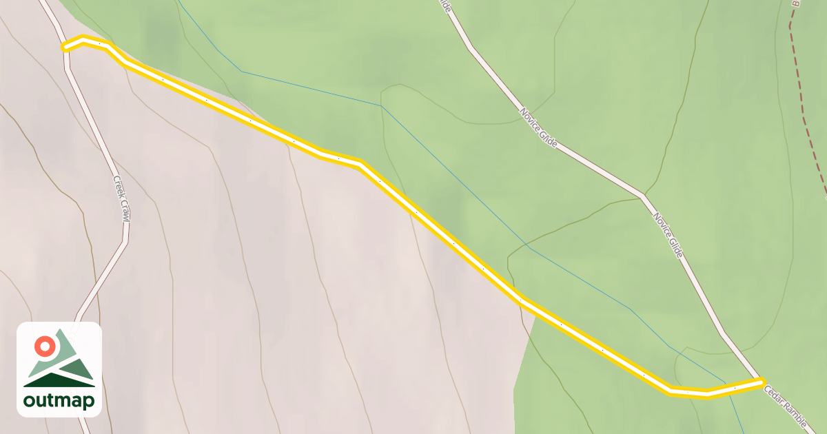 Map of Cedar Ramble