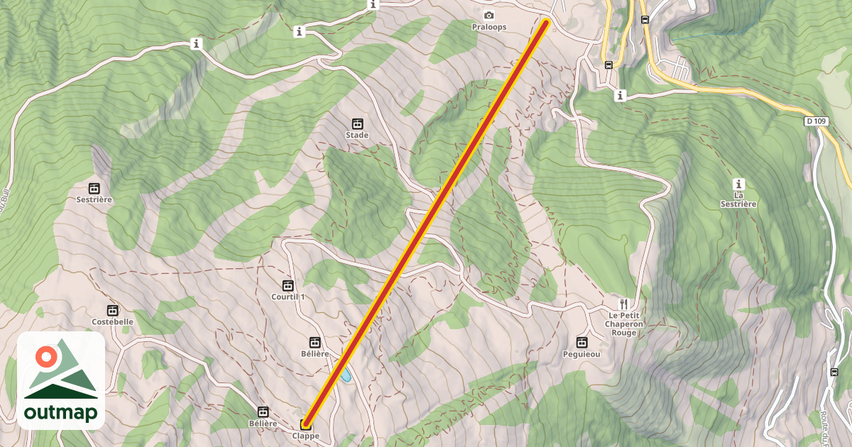 Map of TMX Clappe