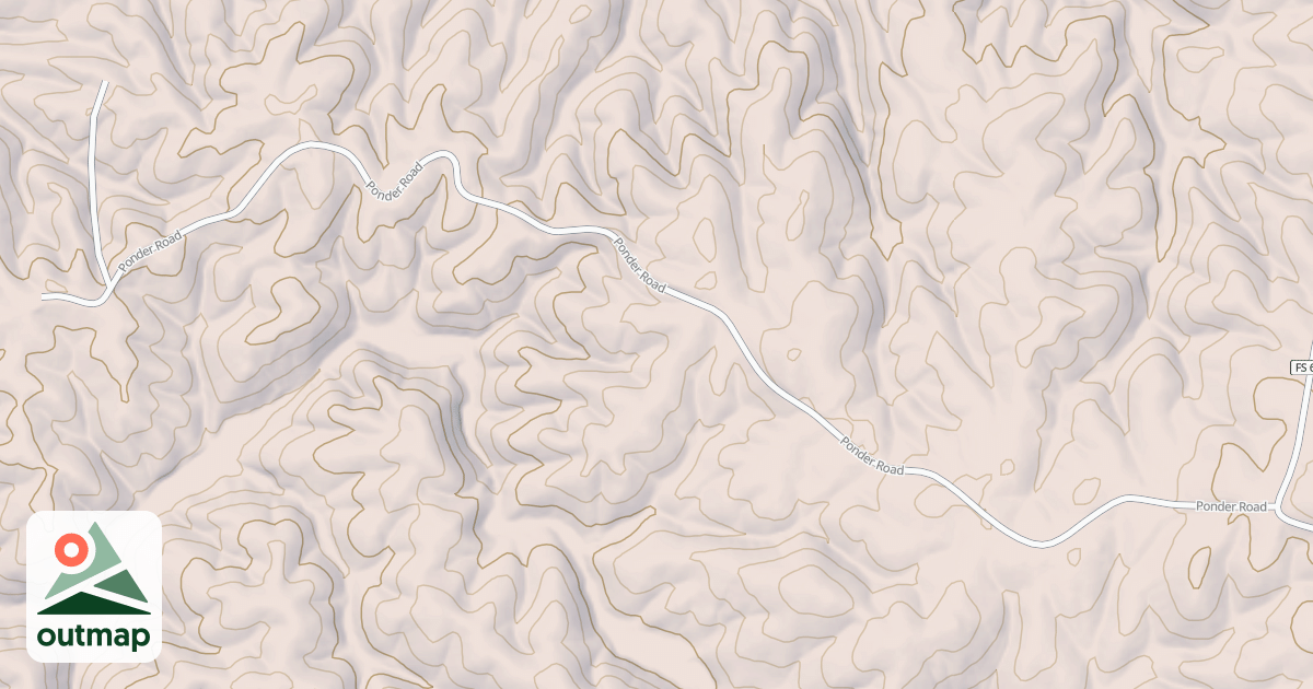 Map of PONDER (G)