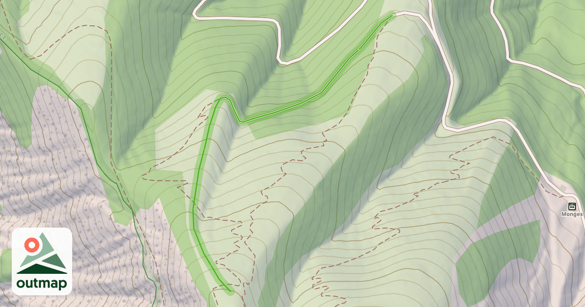 Map of Le Cougneton