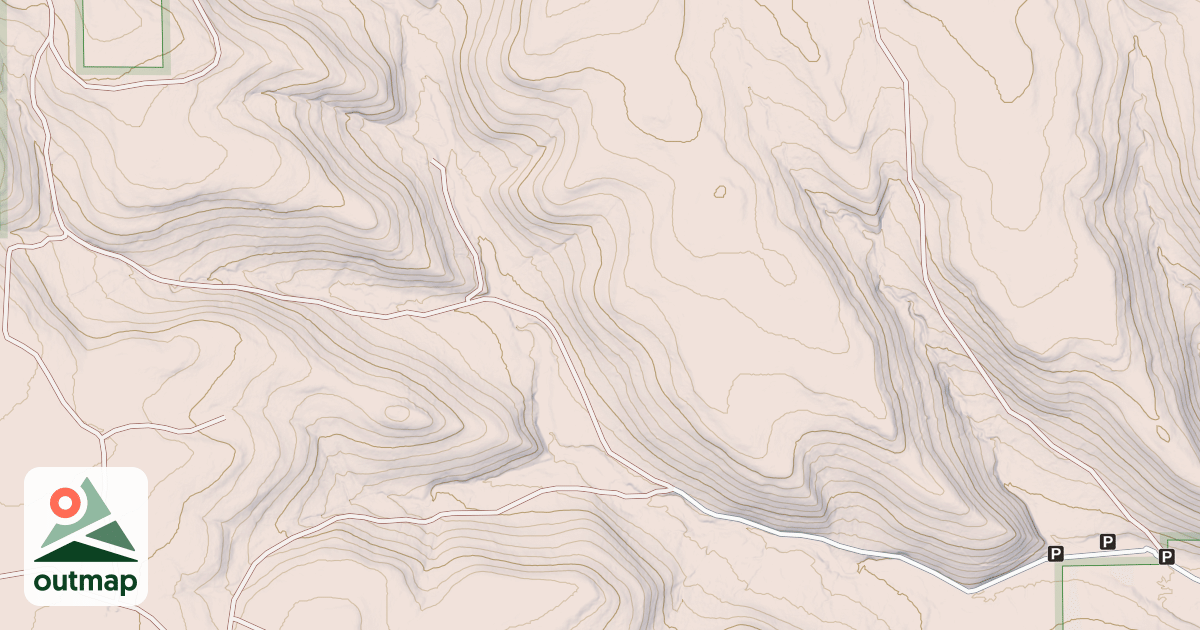 Map of Snowmobile Route