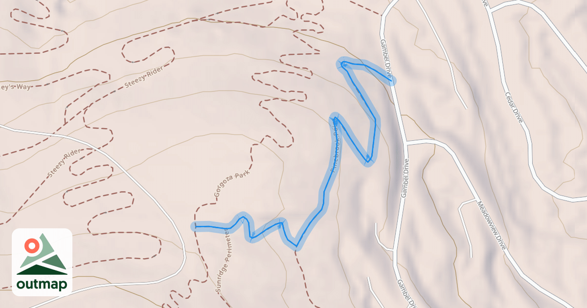 Map of Pinebrook Point