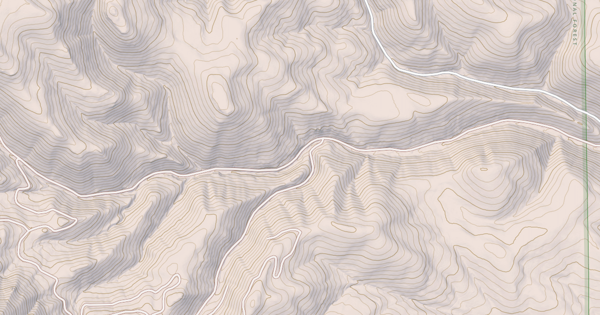 Map preview of WEST PINE CREEK