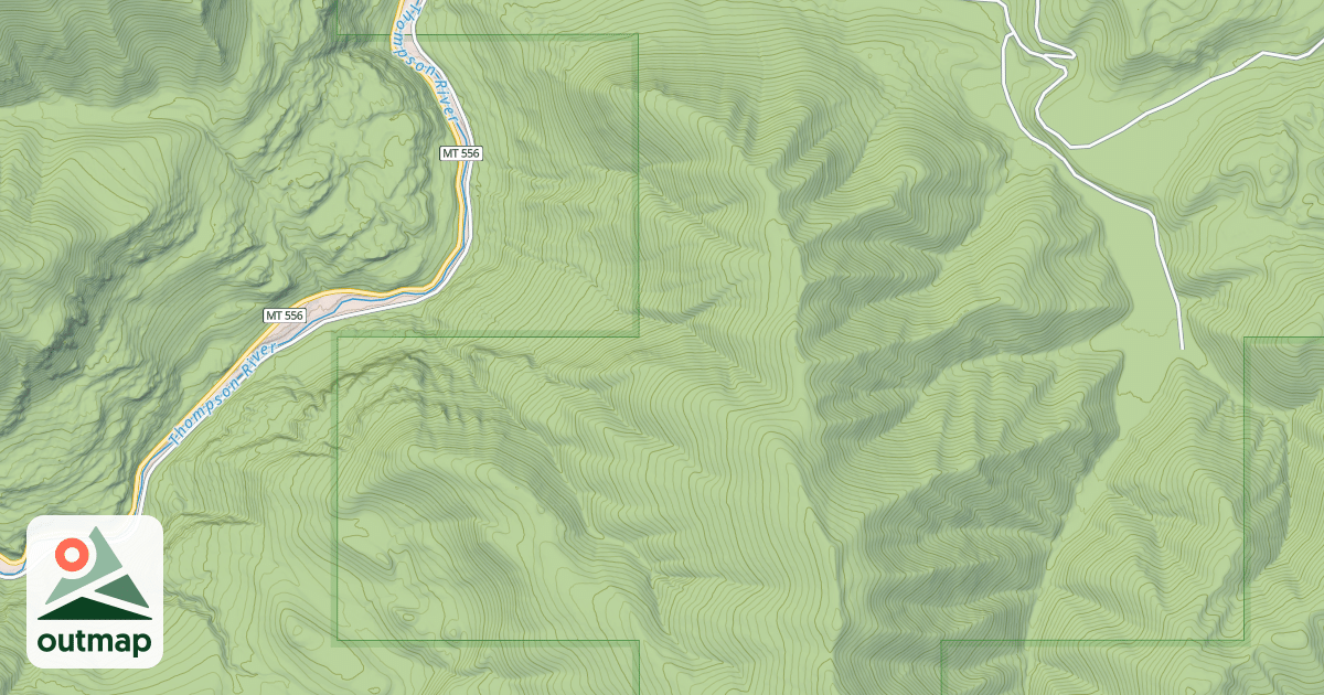 Map of BIG HOLE CREEK