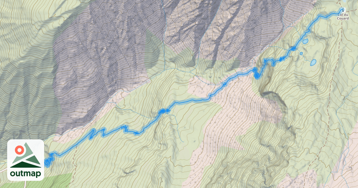 Map of Crazy Mustang