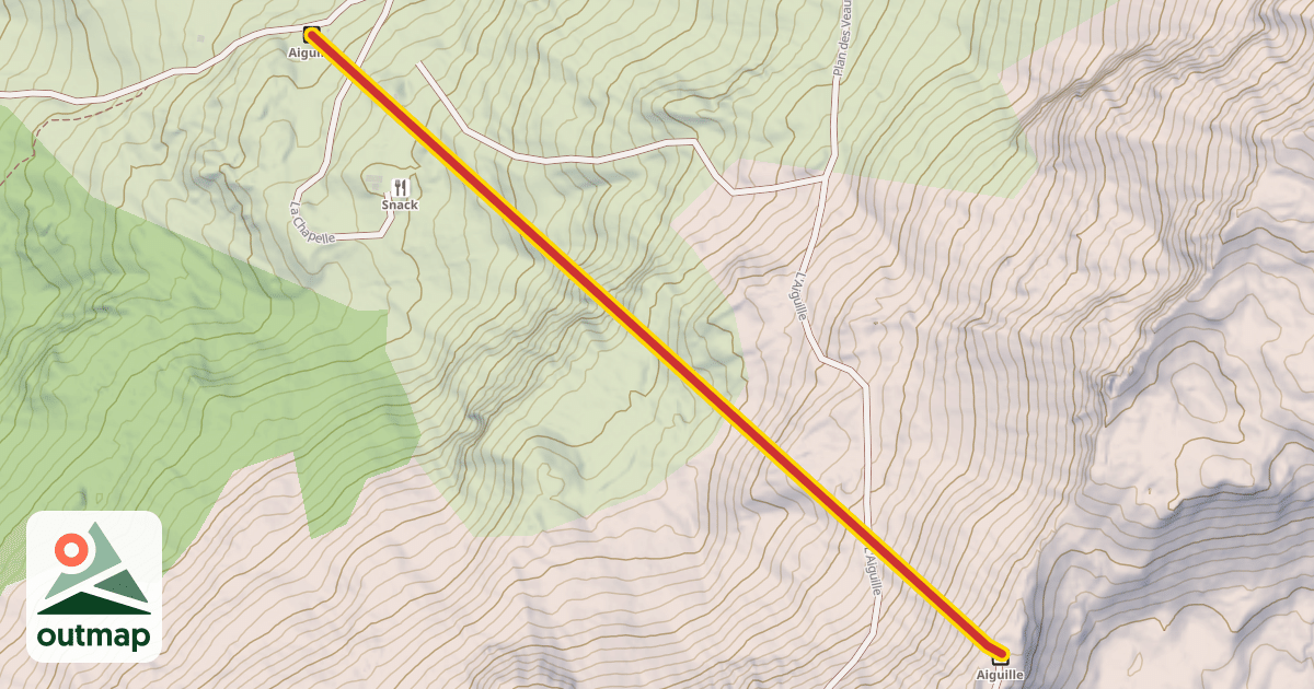 Map of Aiguille