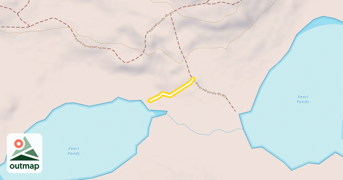 Map of Pearl Ponds Trail