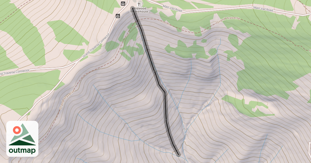 Map of Straight Shot