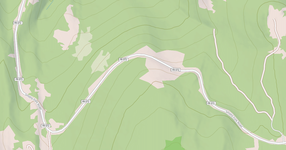 Map preview of Smiths Fork Snowmobile