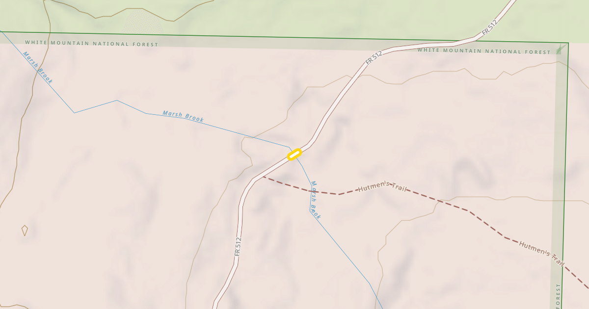 Map preview of FR 512