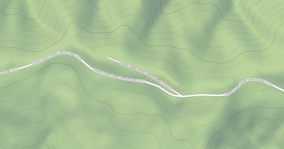 Map preview of USFS Motor Vehicle Use Map Roads {AEF2212E-0DED-4D0E-8B0F-A614851A2763}
