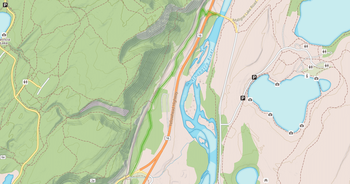 Map preview of Bighorn Alley Trail # 13