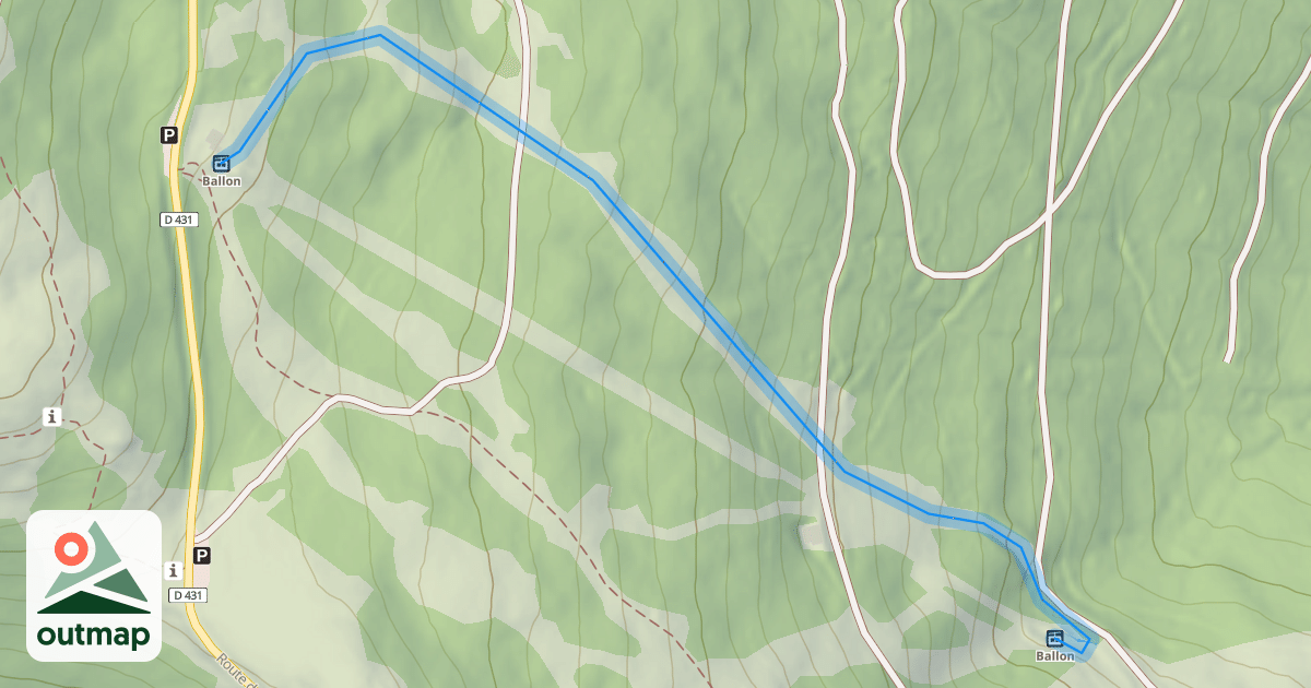 Map of La Arnold