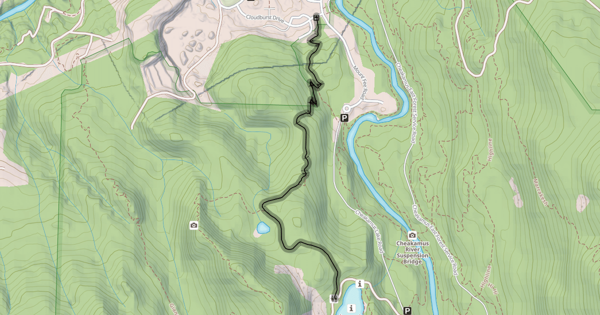 Map preview of Lower Ridge