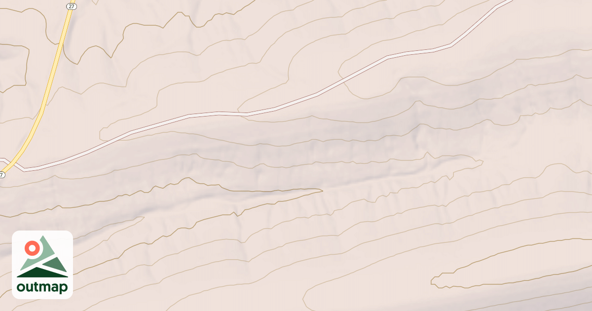 Map of USFS Motor Vehicle Use Map Roads {A6C251EA-AFC7-409E-B263-4D40D8F4E4BB}