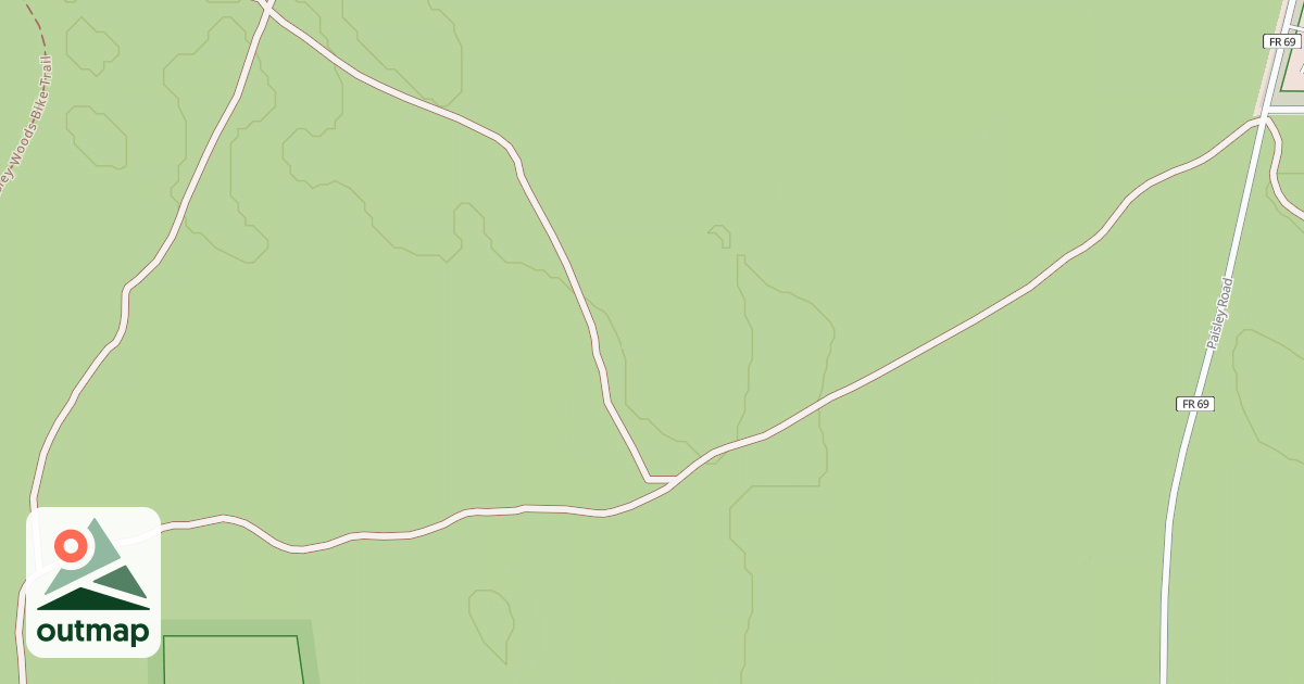 Map of USFS Motor Vehicle Use Map Roads {61A748D4-5D0B-47E3-8EA5-34F8A1F401EF}