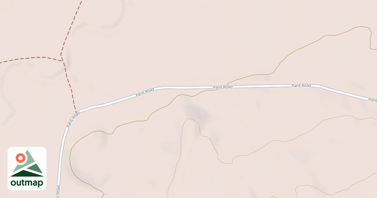 Map of Paris Rd