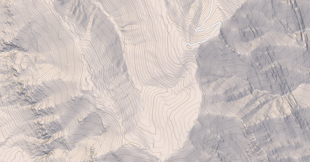Map preview of HOWE PEAK SPUR