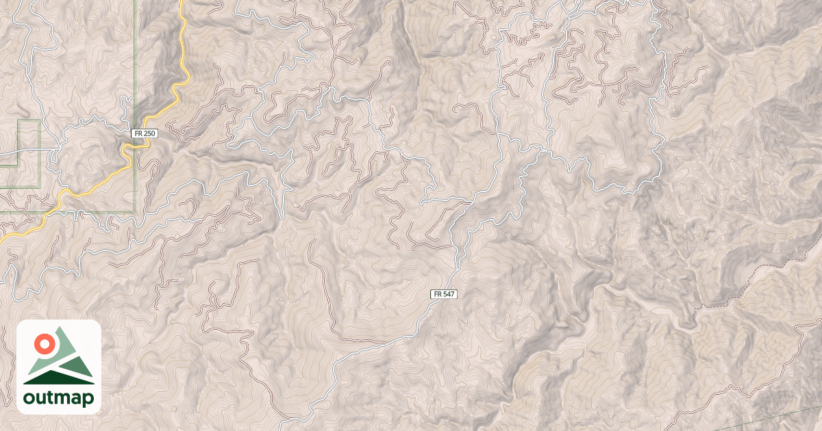 Map of HEMLOCK RIDGE